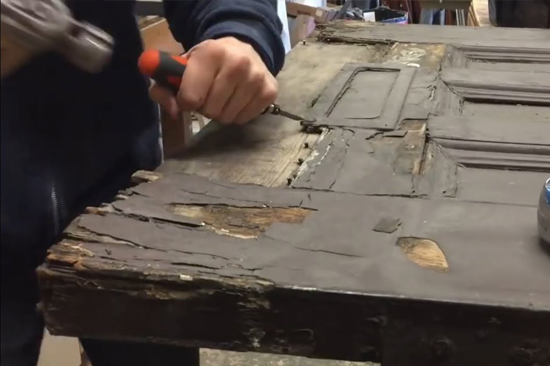 The Acreage-wooden-door-repair
