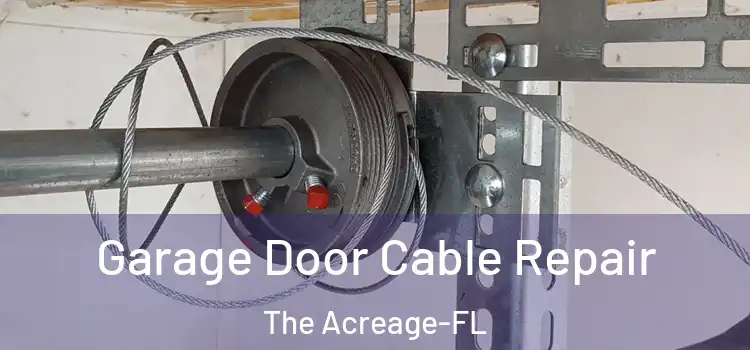 Garage Door Cable Repair The Acreage-FL