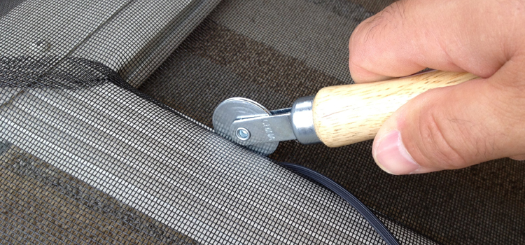 metal screen door repair in The Acreage