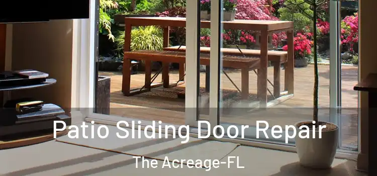  Patio Sliding Door Repair The Acreage-FL